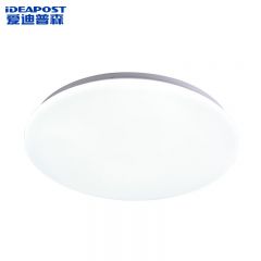 爱迪普森（IDEAPOST） led吸顶灯 办公室会议室走廊灯 现代圆形面包灯 过道灯 26cm/12W三色变光