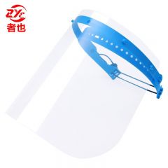 者也（ZYE） 牙科透明防护面罩口腔高透镜片双面防雾面屏防飞沫液体喷溅 支架+8片面屏