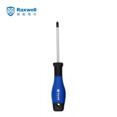 Raxwell 双色柄十字螺丝批 螺丝刀 PH1x100MM 1支 RTSD1006