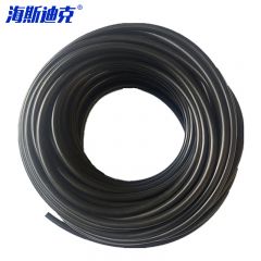 海斯迪克 氟胶FKM机械密封实心o型条黑色耐高温耐酸碱 氟橡胶圆条 11mm/米