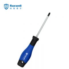 Raxwell 双色柄十字螺丝批 螺丝刀 PH0x100MM 1支 RTSD1002