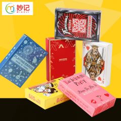 妙记 扑克牌定制扑克广告牌定做企业LOGO安全宣传卡片定制1副（5000副起订）