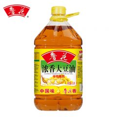 鲁花 浓香大豆油5L 食用油非转基因大豆油国产优质大豆家用炒菜烹饪烘培