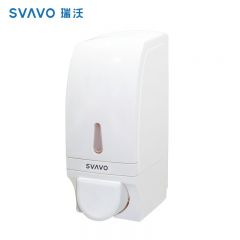 瑞沃  泡沫皂液器 免打孔洗手液盒700ml 白色V-830 /个