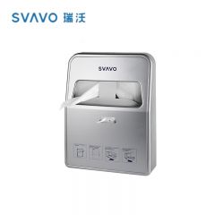 瑞沃 VX780  家用一次性马桶坐垫纸架坐便纸架厕所坐垫纸架 银色/个