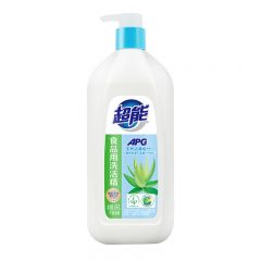 超能 APG食品用洗洁精芦荟1.1kg植物洁净无残留