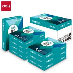 得力（deli） Z7518木尚复印纸A4-80g-8包 打印白纸多功能书写纸草稿纸