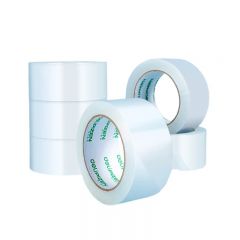 得力（deli）30912封箱胶带48mm*100y*45um 6卷/筒 筒
