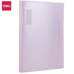 得力（deli）72555_30页浅调资料册红色