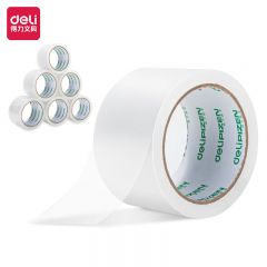 得力（deli）30931封箱胶带60mm*60y*45um6卷/筒粘性好不易断