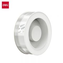 得力（deli）JL520亚克力双面胶带强力纳米胶带无痕双面胶透明胶1mm*2cm*1m透明 1卷/盒