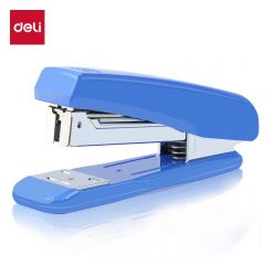 得力（deli） 0306订书机蓝色省力加厚结构稳定订书器 （个）