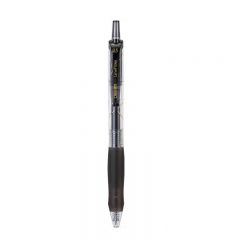 得力（deli）S60-B中性笔0.5mm尖锥头黑色 大墨量速干控墨办公中性笔